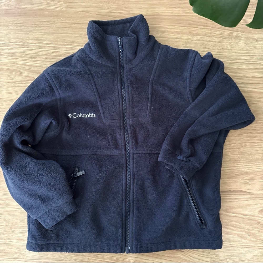 Columbia Navy Fleece Jacket